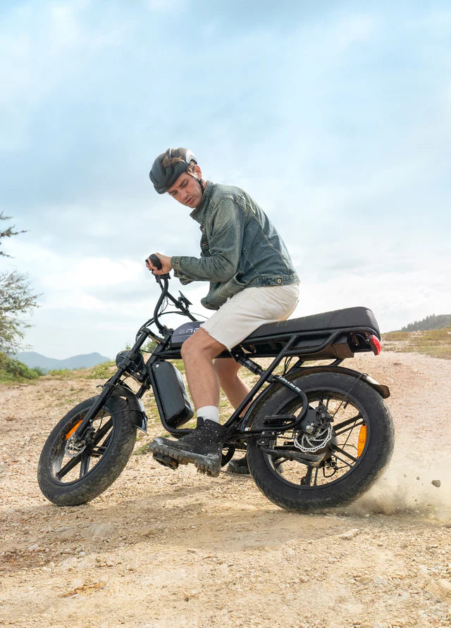 ENGWE M1 Moped-Styled Full Suspension E-bike