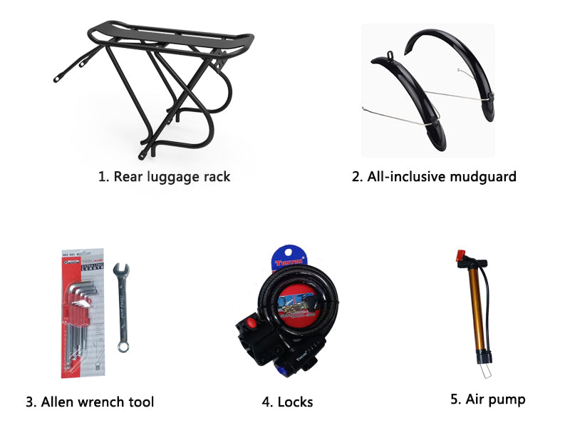 LANKELEISI G660 Folding Electric City Bike