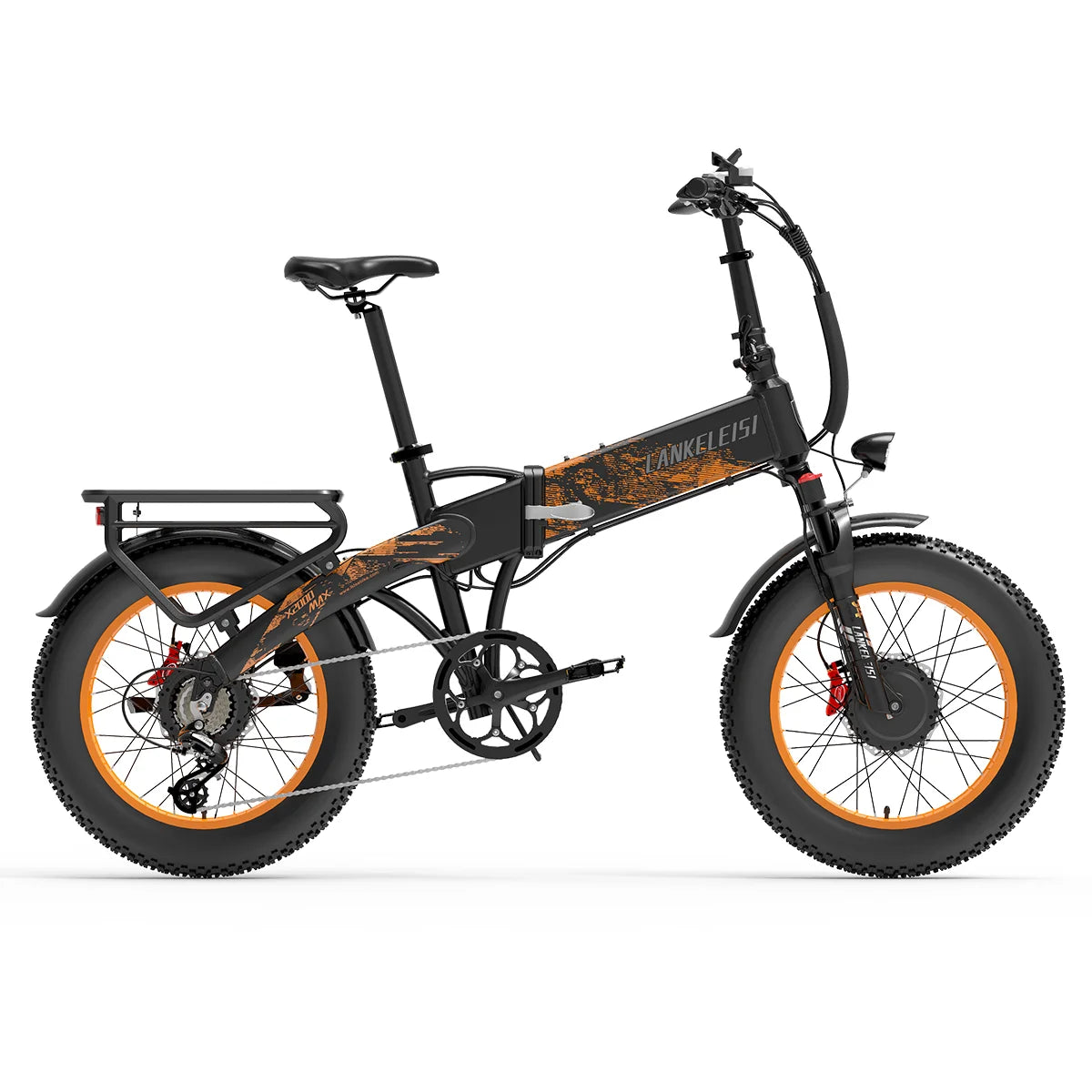 LANKELEISI X2000 MAX Dual Motor Samsung Battery Foldable E-Bike