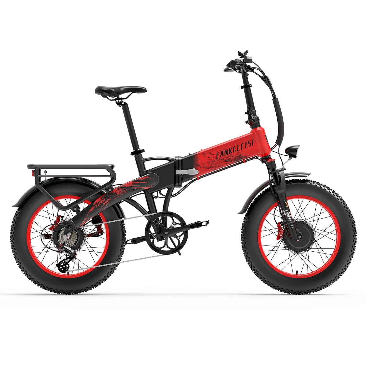 LANKELEISI X2000 MAX Dual Motor Samsung Battery Foldable E-Bike