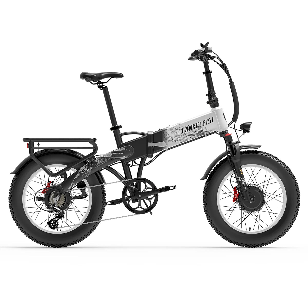 LANKELEISI X2000 MAX Dual Motor Samsung Battery Foldable E-Bike