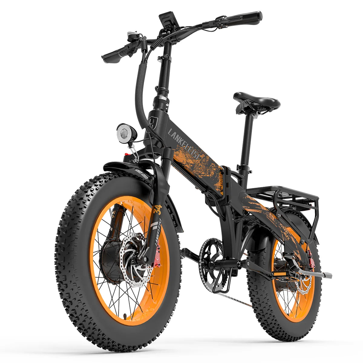 LANKELEISI X2000 MAX Dual Motor Samsung Battery Foldable E-Bike