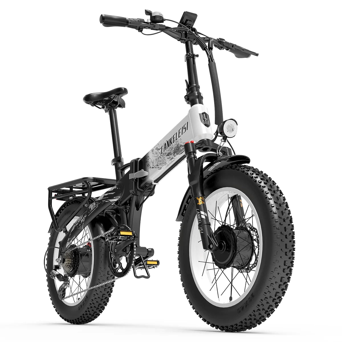 LANKELEISI X2000 MAX Dual Motor Samsung Battery Foldable E-Bike