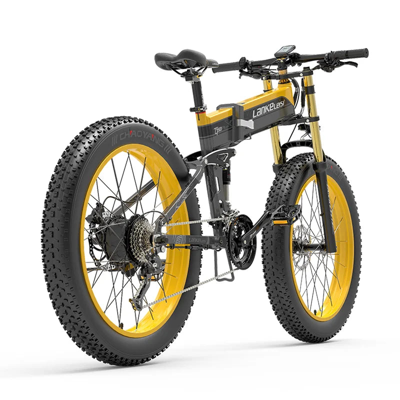 LANKELEISI XT750 PLUS BIG FORK Fat Tire All Terrain Electric Bike