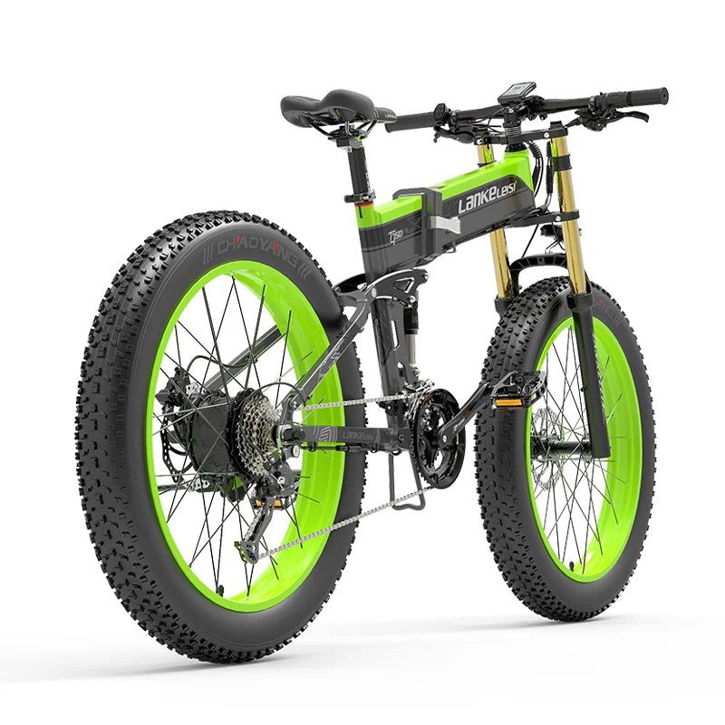 LANKELEISI XT750 PLUS BIG FORK Fat Tire All Terrain Electric Bike