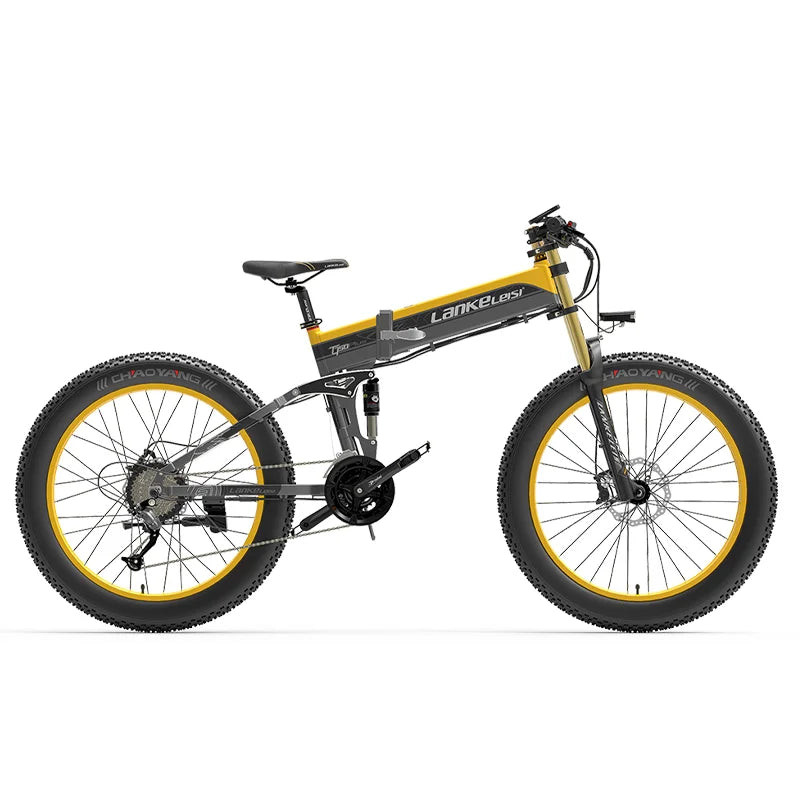 LANKELEISI XT750 PLUS BIG FORK Fat Tire All Terrain Electric Bike