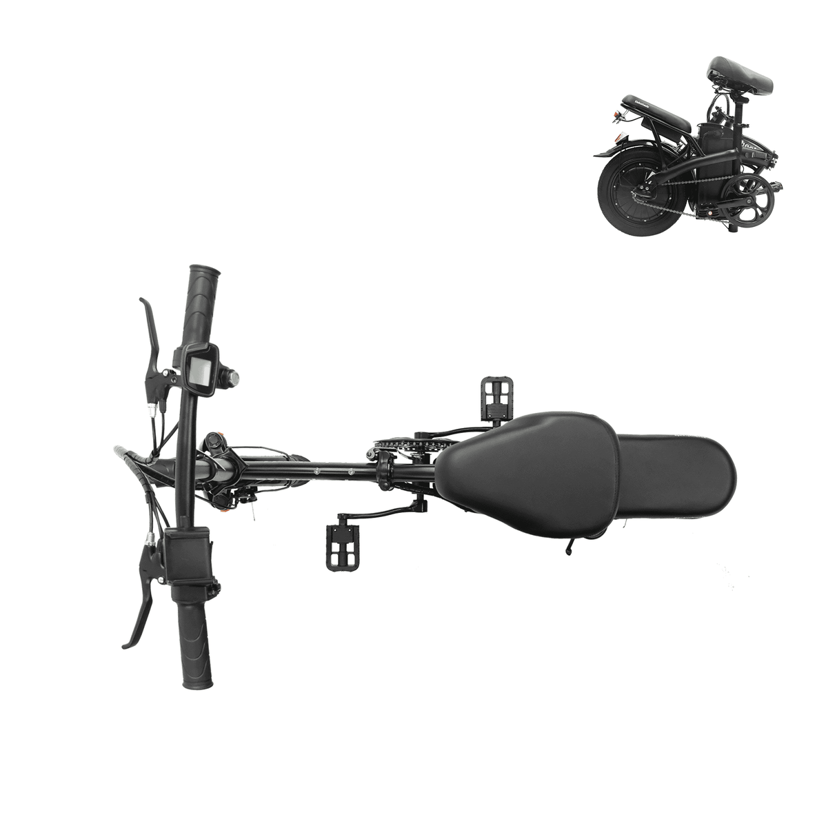 Elekwheels F3 Bicicletta Elettrica Pieghevole Compatta