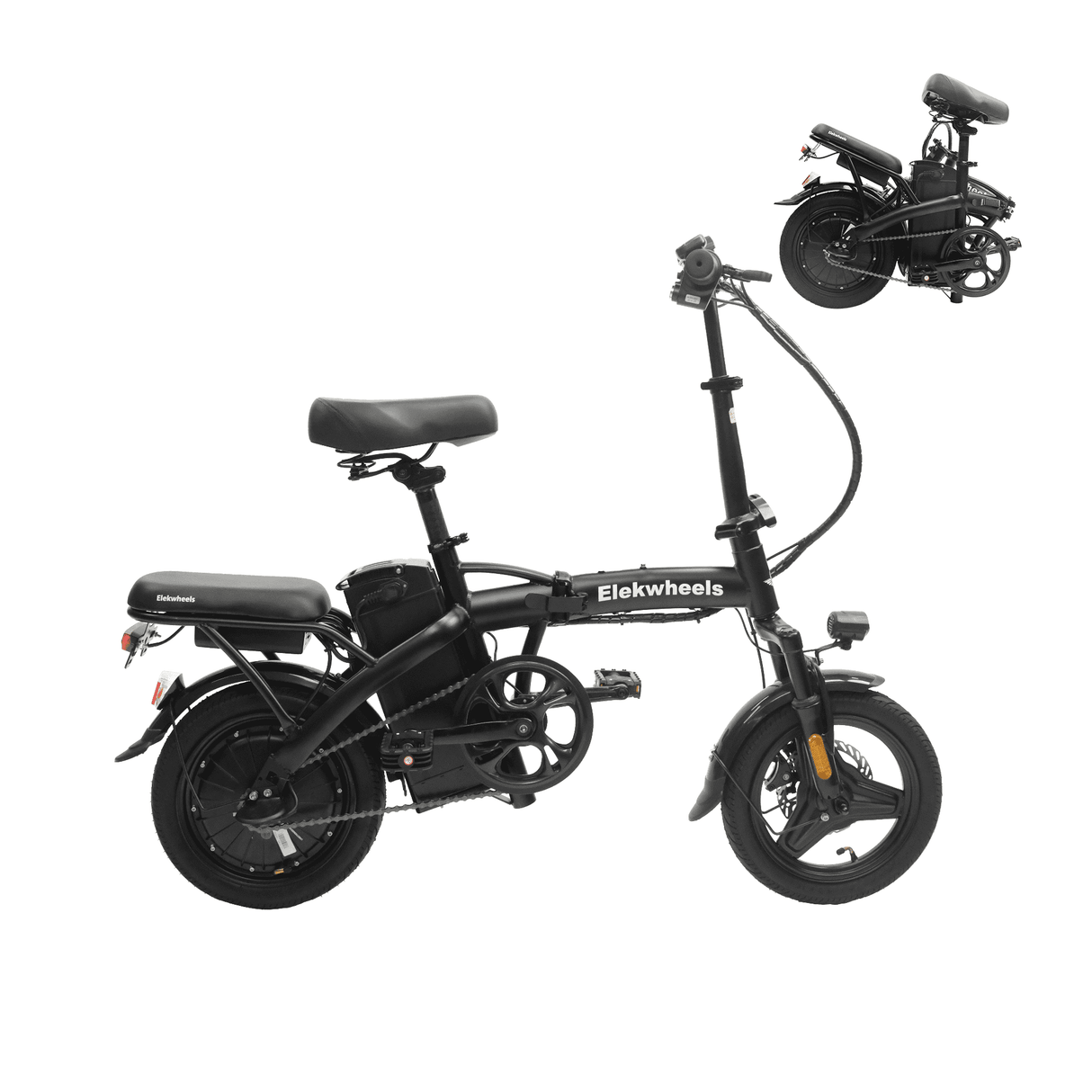 Elekwheels F3 Bicicletta Elettrica Pieghevole Compatta