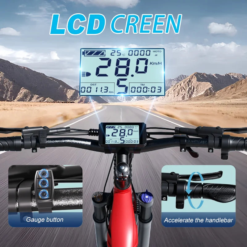 PULUMA PH001 Full Suspension Off-Road Electric Bike