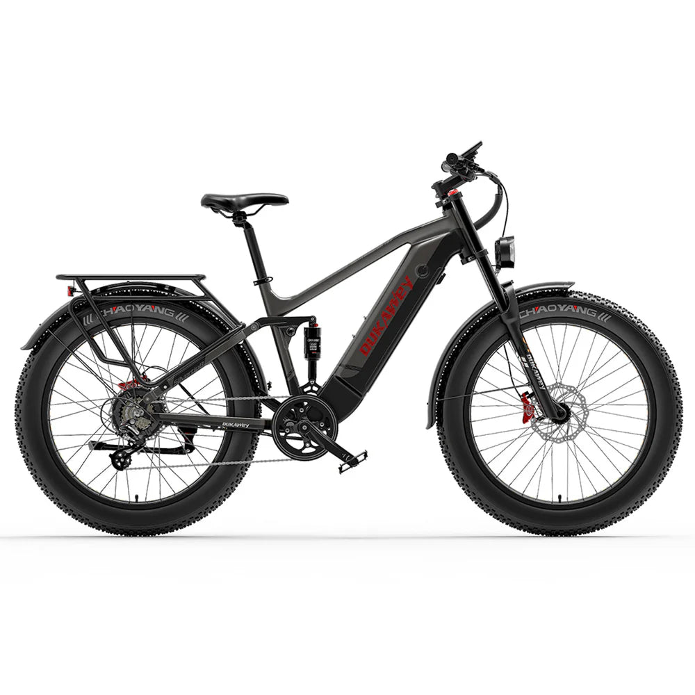 Dukawey Silvertip8 Full Suspension Mountain E-Bike