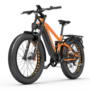 Dukawey Silvertip8 Full Suspension Mountain E-Bike
