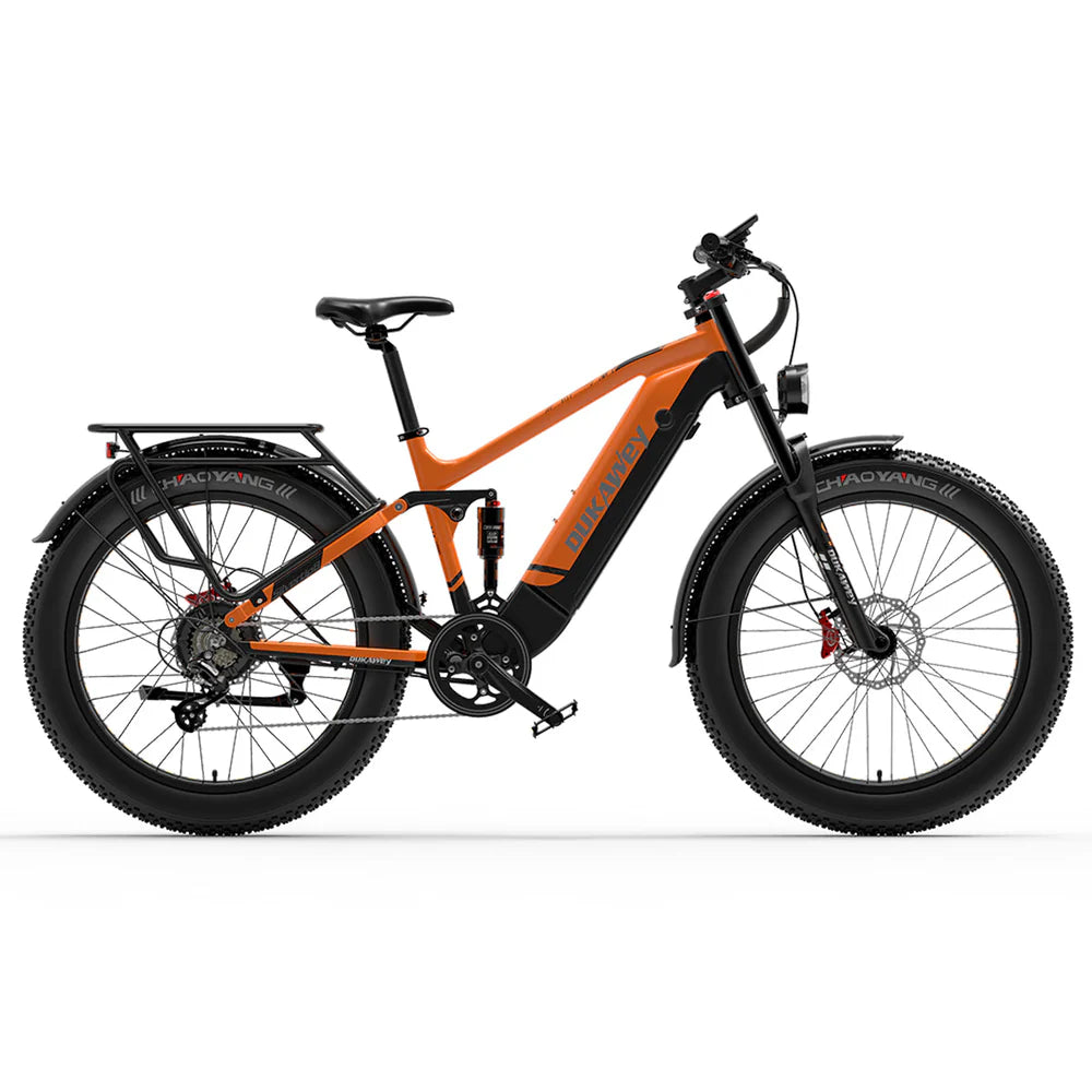 Dukawey Silvertip8 Full Suspension Mountain E-Bike