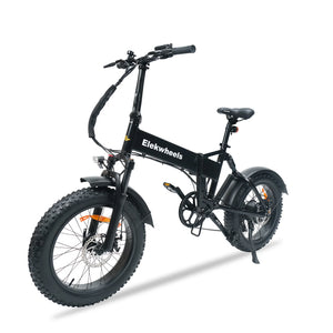 Elekwheels E5 Fat Tire Full Suspension Folding Electric Bike
