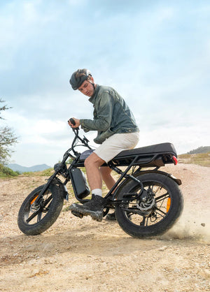 ENGWE M1 Moped-Styled Full Suspension E-bike