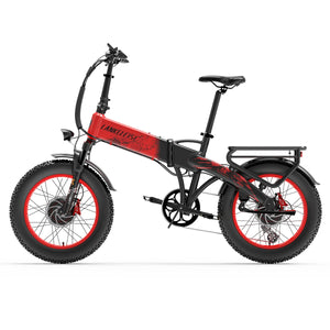 LANKELEISI X2000 MAX Dual Motor Samsung Battery Foldable E-Bike