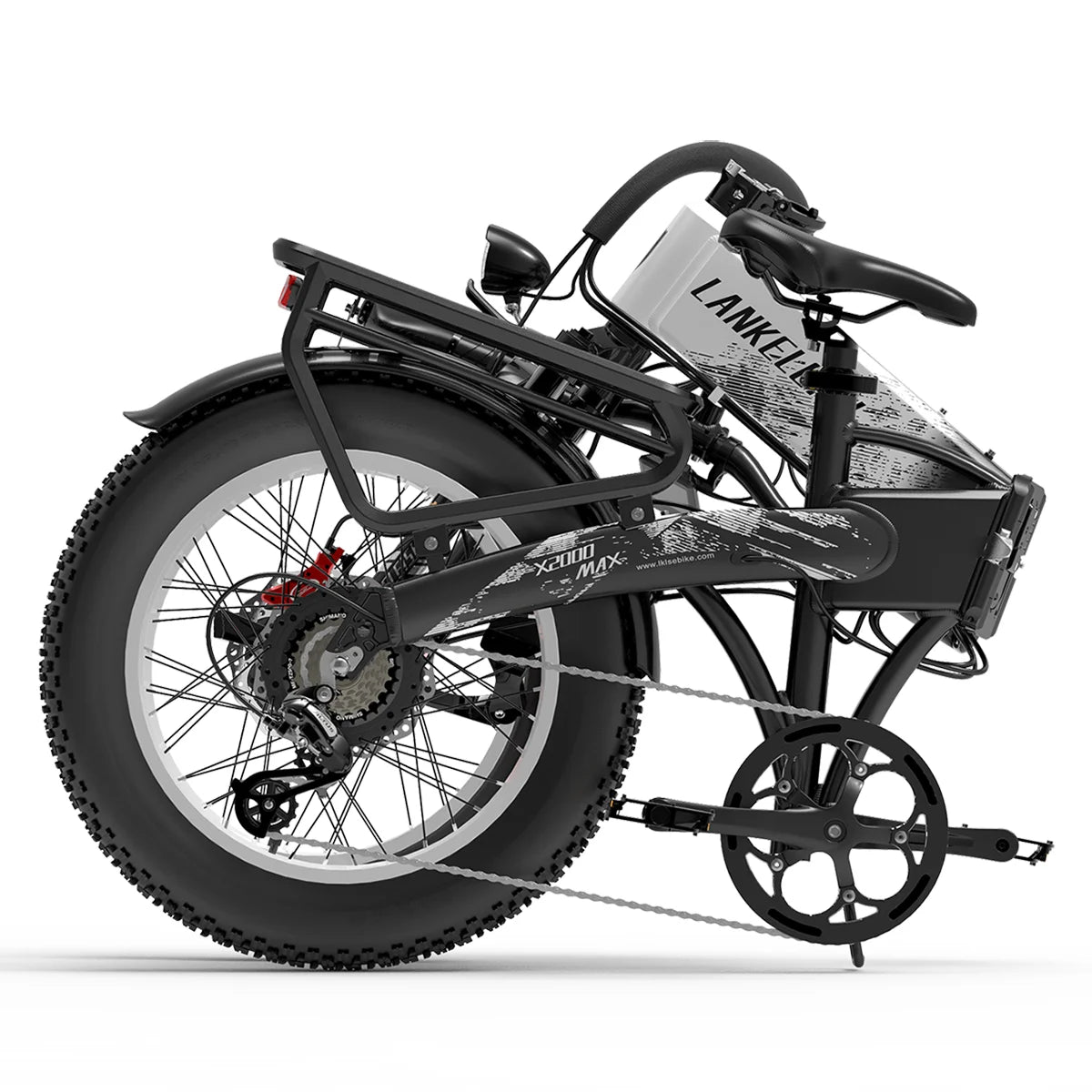 LANKELEISI X2000 MAX Dual Motor Samsung Battery Foldable E-Bike