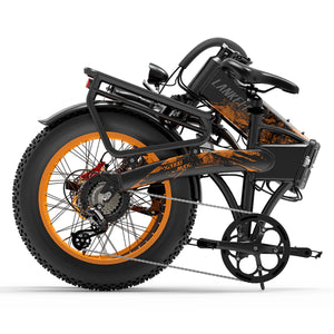 LANKELEISI X2000 MAX Dual Motor Samsung Battery Foldable E-Bike