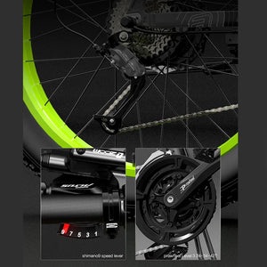 LANKELEISI XT750 PLUS BIG FORK Fat Tire All Terrain Electric Bike