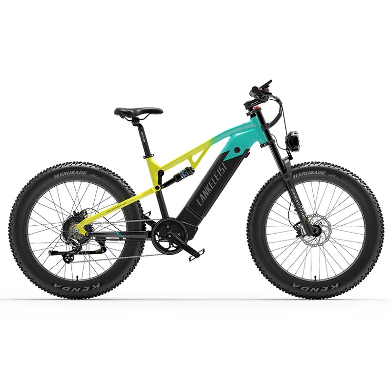 LANKELEISI RV800 Plus Full Suspension Electric Mountain Bike
