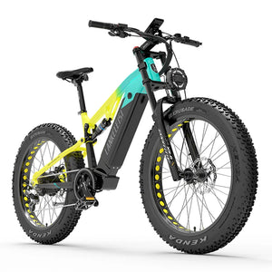 LANKELEISI RV800 Plus Full Suspension Electric Mountain Bike