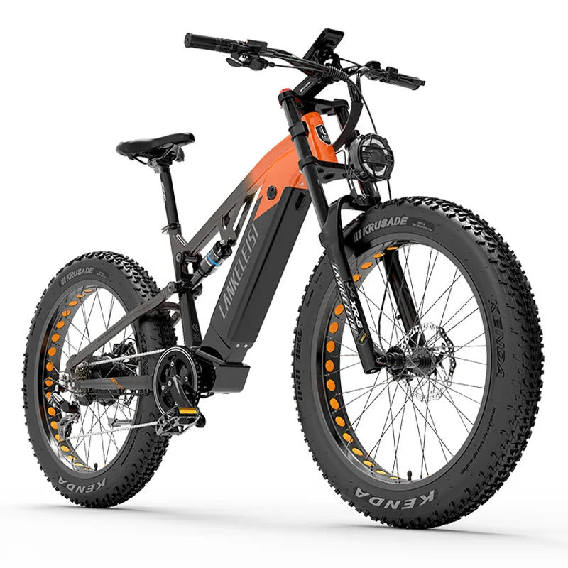 LANKELEISI RV800 Plus Full Suspension Electric Mountain Bike