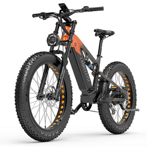 LANKELEISI RV800 Plus Full Suspension Electric Mountain Bike