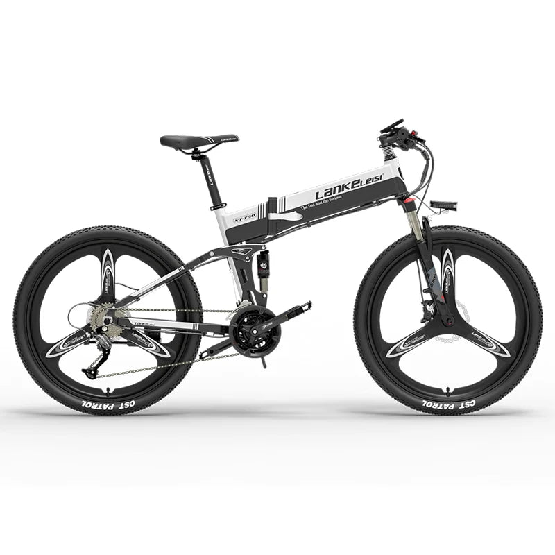 LANKELEISI XT750 Sports Electric Folding Bike