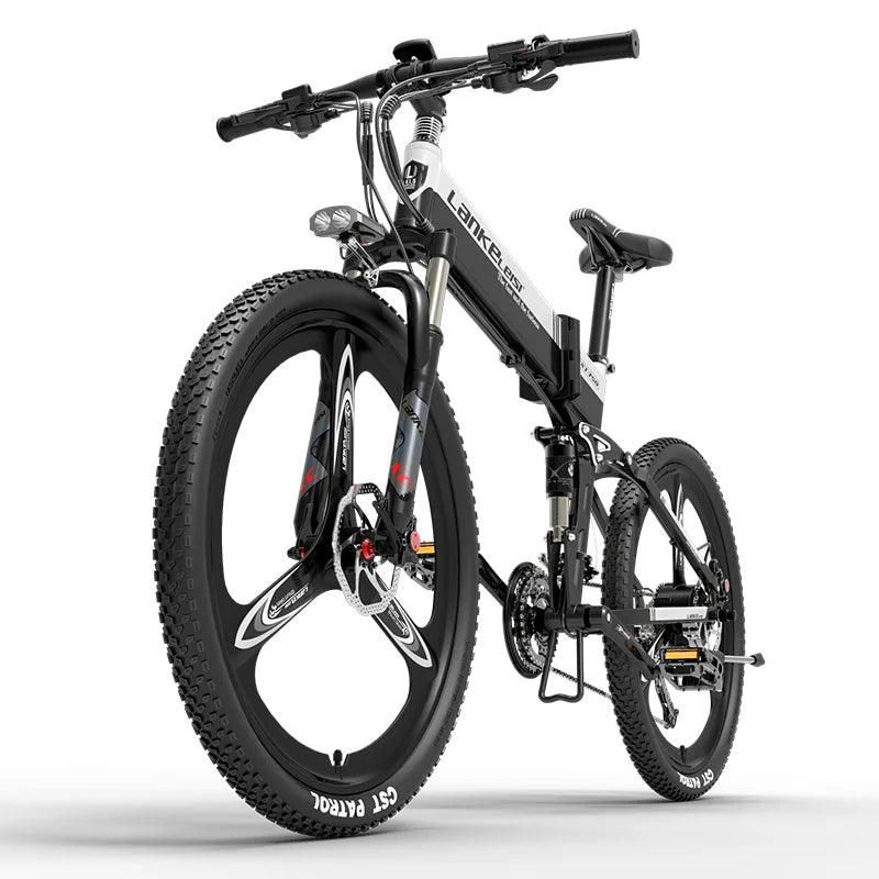 LANKELEISI XT750 Sports Electric Folding Bike