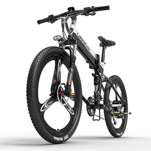 LANKELEISI XT750 Sports Electric Folding Bike