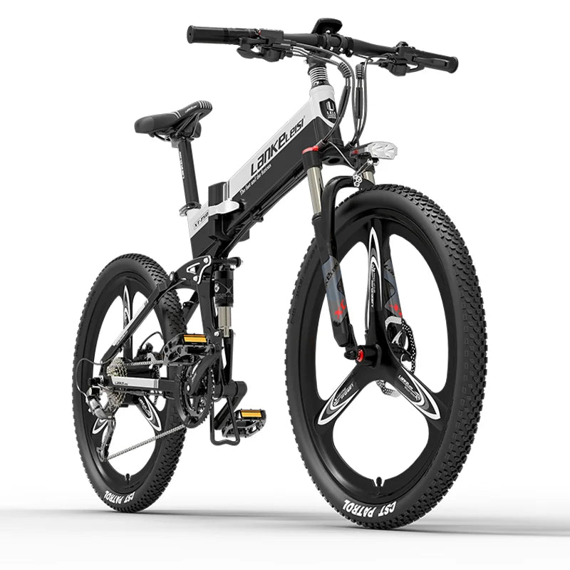 LANKELEISI XT750 Sports Electric Folding Bike