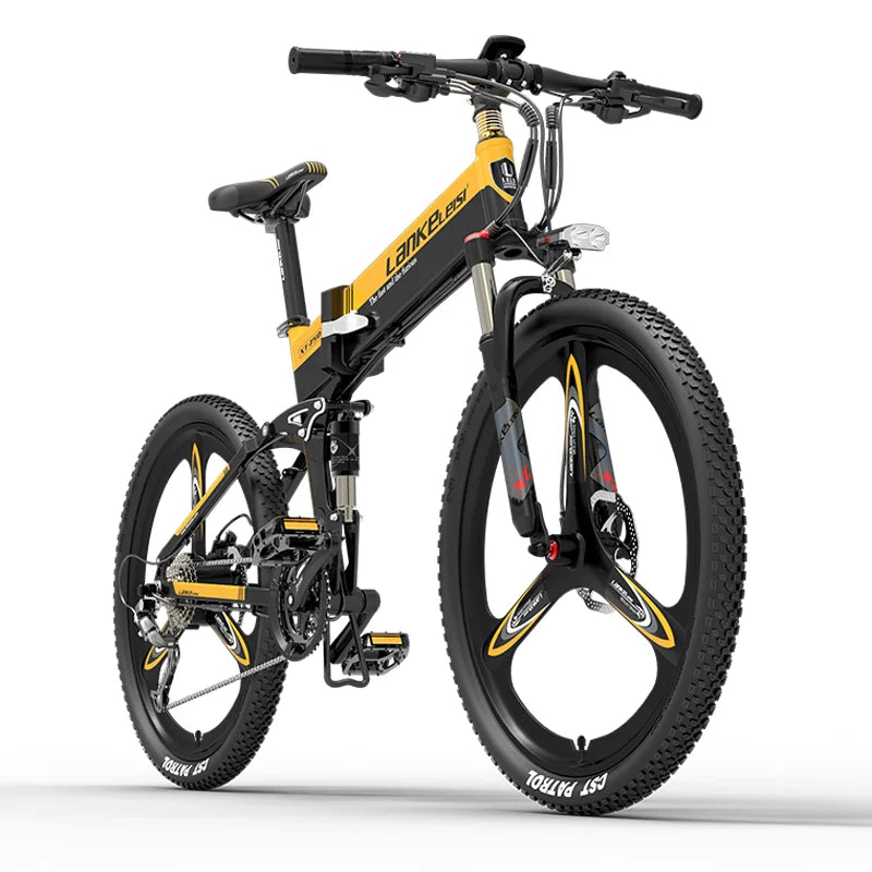 LANKELEISI XT750 Sports Electric Folding Bike